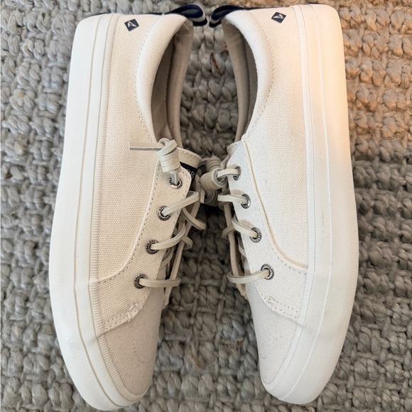 Sperry Cream Crest Wave Sneakers - Picture 3 of 5